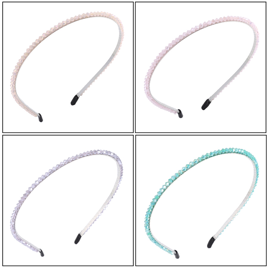 Đồ Cài Tóc Từ Hợp Kim Đính Đá Lấp Lánh Phong Cách Hàn Quốc