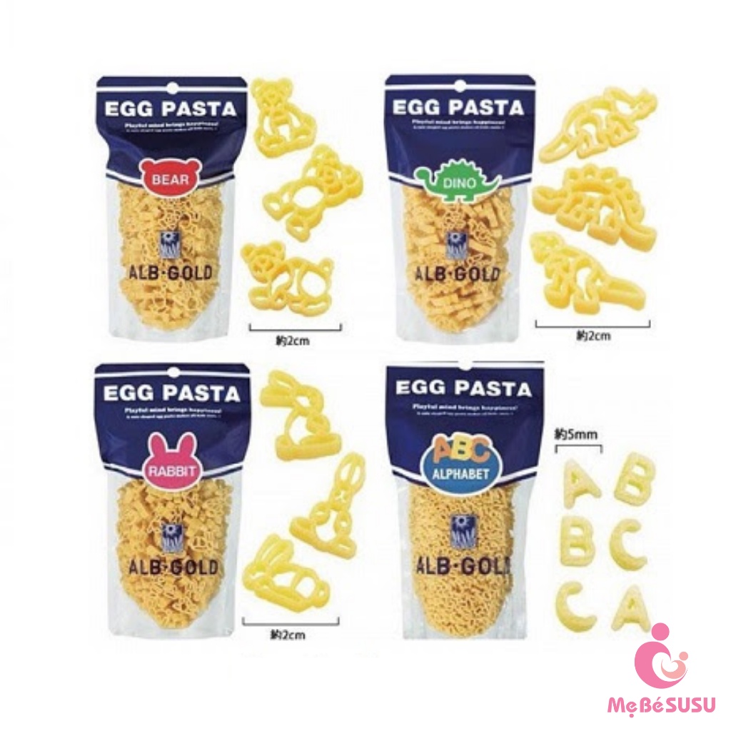 Mì Nui Trứng Egg Pasta  Nhật Ăn Dặm Đủ Loại  [DATE T4/2023]