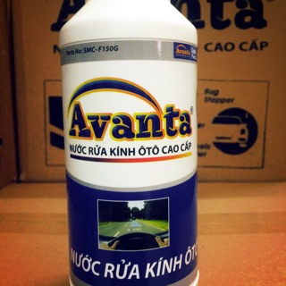 Nước rửa kính đậm đặc Avanta.chai 0,5l tỉ lệ 1/50