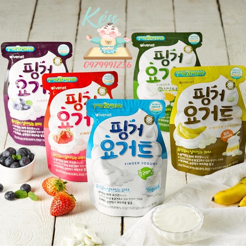 Sữa chua khô Ivenet Hàn Quốc