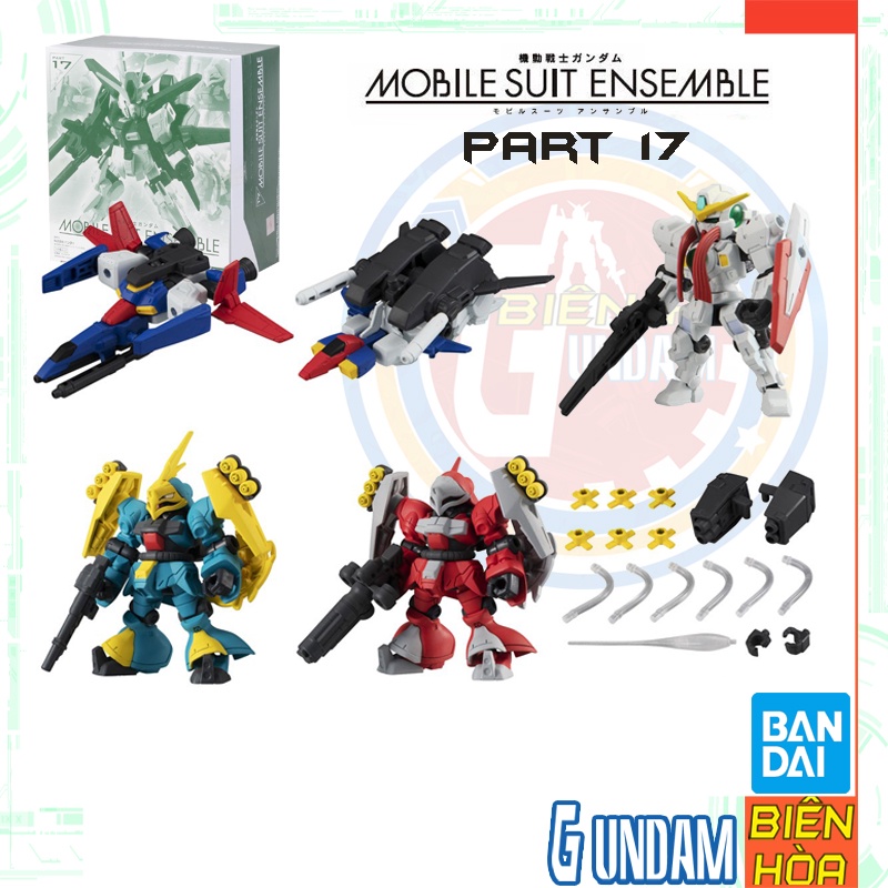 Mô hình Gundam Mobile Suit Ensemble 17 (mua 5 hộp bảo đảm không trùng)