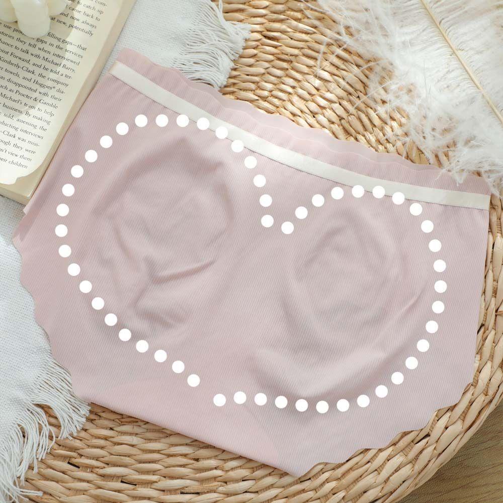 OCEANMAP Quần Lót Ren Gợn Sóng Màu Sắc Ngọt Ngào Cho Nữ