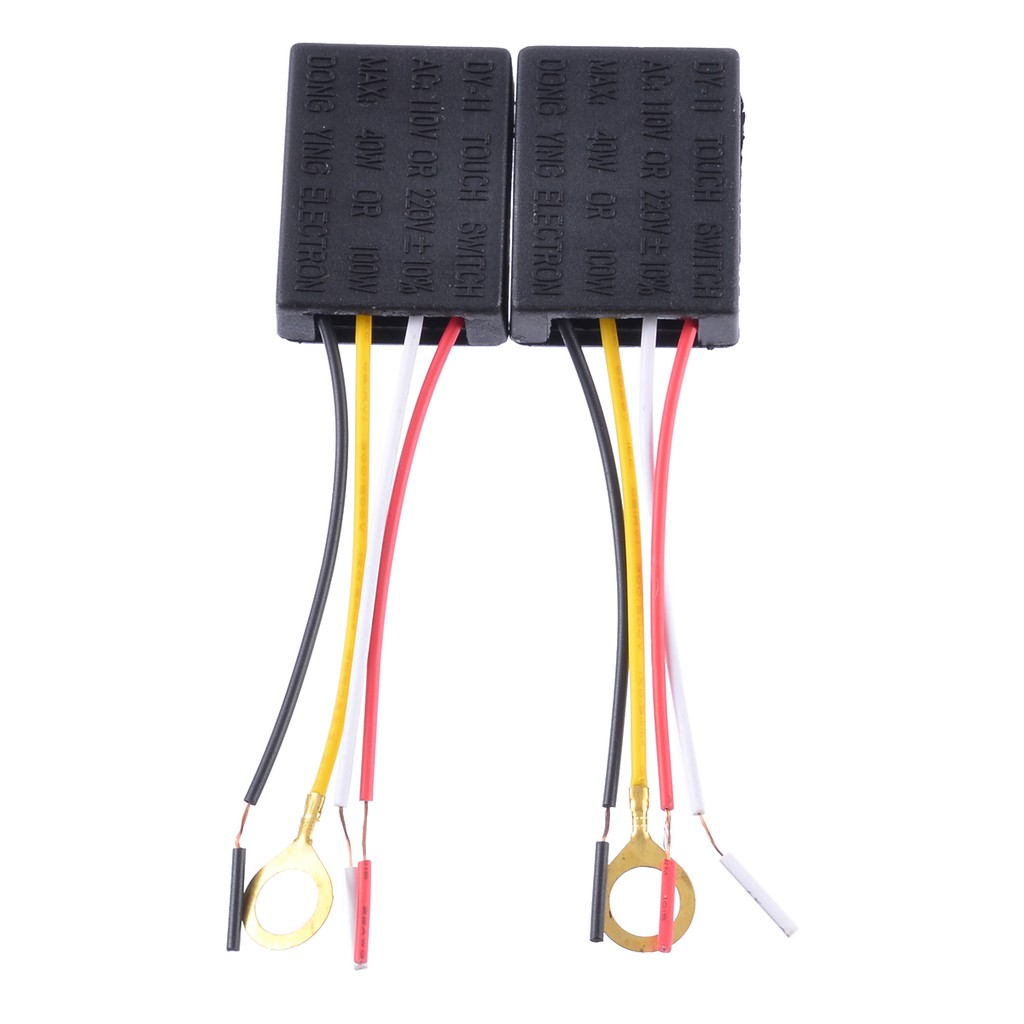 2 Công Tắc Cảm Ứng 3 Chiều AC 100-240V Cho Bóng Đèn Bàn Mới