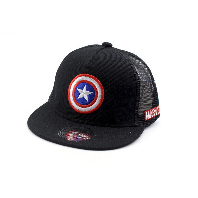 Mũ cho bé trai từ 2 tuổi đến 7 tuổi nón snapback trẻ em họa tiết siêu nhân mùa hè đáng yêu xinh xắn MCB04