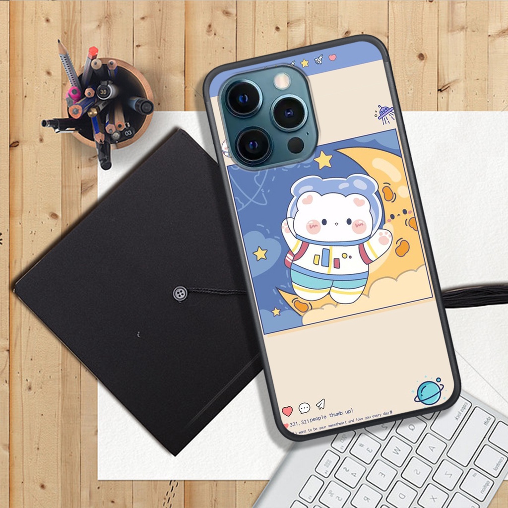 [ HOT BỎNG TAY] ỐP LƯNG IPHONE 13/3 PRO/13 MINI/13 PROMAX, IN HINH CHIBI PHI HÀNH GIA ĐÁNG YÊU, SIÊU CUTE.