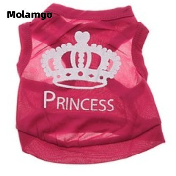 ÁoThun Không Tay In Chữ Đáng Yêu Cho Thú Cưng