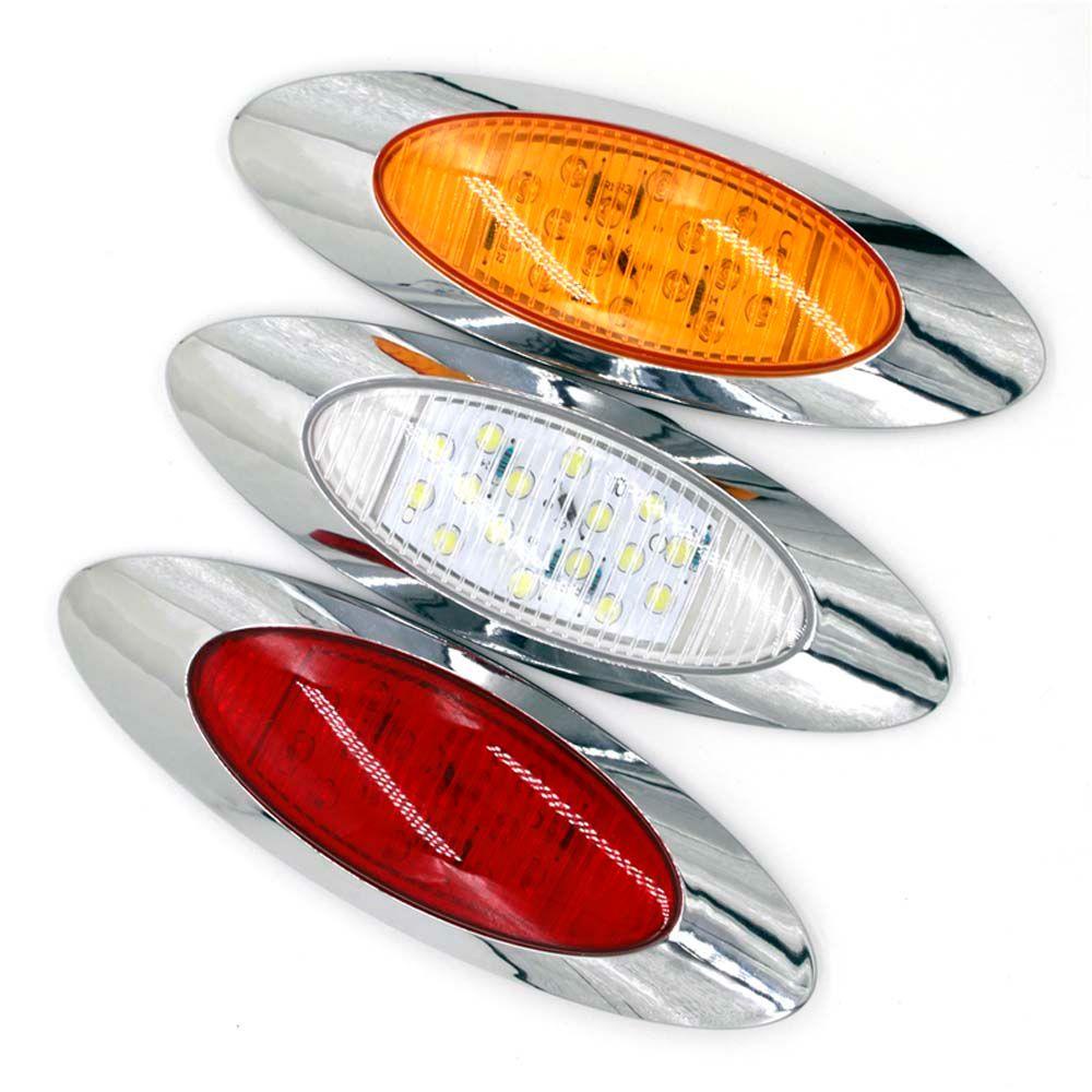 Đèn Led Tín Hiệu 16 Bóng DC12V Cho Xe Tải ​Đèn Cảnh Báo An Toàn Gắn Đuôi Xe Hơi