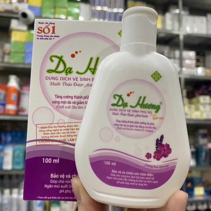 Dung dịch vệ sinh phụ nữ dạ hương Lavender 100ml