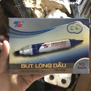  10 Bút dạ dầu PM-09 Thiên Long (không xoá được ) - khách sỉ ib