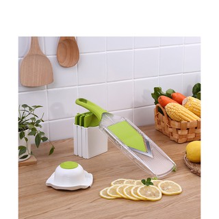 Bộ dụng cụ bào sợi cắt lát rau củ quả đa năng