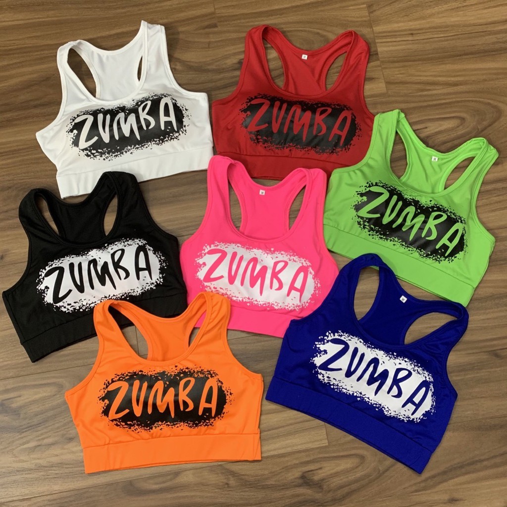 Áo tập Zumba, Gym, Yoga, thể dục nữ - áo Bra zumba