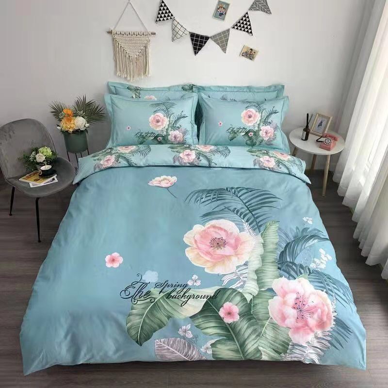 Mẫu mới nhất 2020 - Bộ chăn ga và vỏ gối 100% cotton, đẹp thẩm mỹ