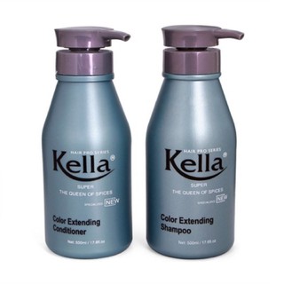 DẦU GỘI, DẦU XẢ DÀNH CHO TÓC NHUỘM KELLA 500ml