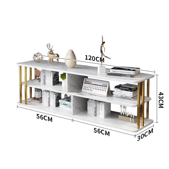 Kệ tivi mặt gỗ chân sắt, Tủ tivi gỗ phòng khách đẹp sang trọng  nhiều ngăn  DH-BGK2060