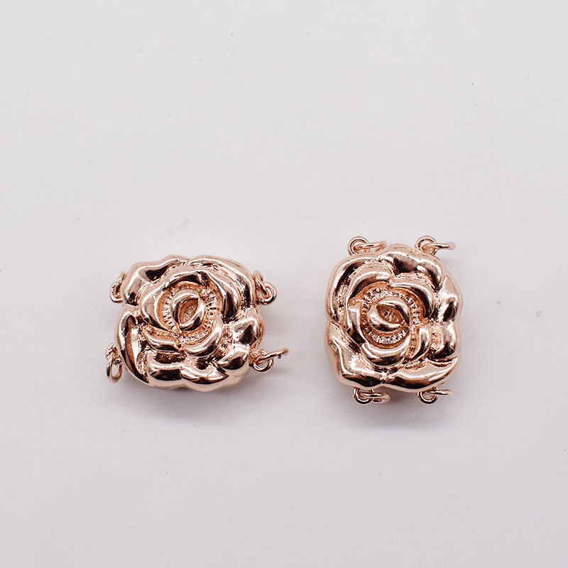 [K10C] Phụ kiện trang sức (DIY) - Chốt khóa Đối xứng Hàng đôi - Hàng đơn làm vòng cổ vòng tay