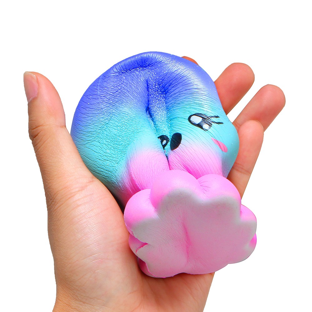 Đồ chơi bóp Squishy hình bạch tuộc dễ thương xinh xắn