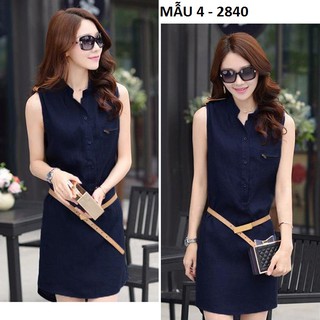CAO CẤP Đầm Jean Nữ Hàn Quốc