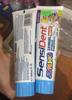 Kem Đánh Răng Dành Cho Bé Sensi Dent (hàng Chuẩn Đức )