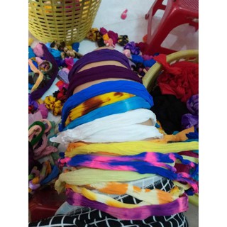 Vải voan làm hoa handmade khách đặt