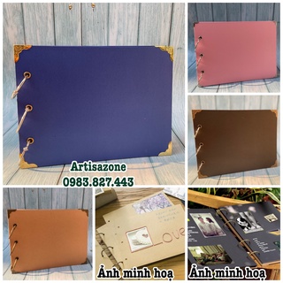 Scrapbook, album dán ảnh tự trang trí - 01 quyển -
