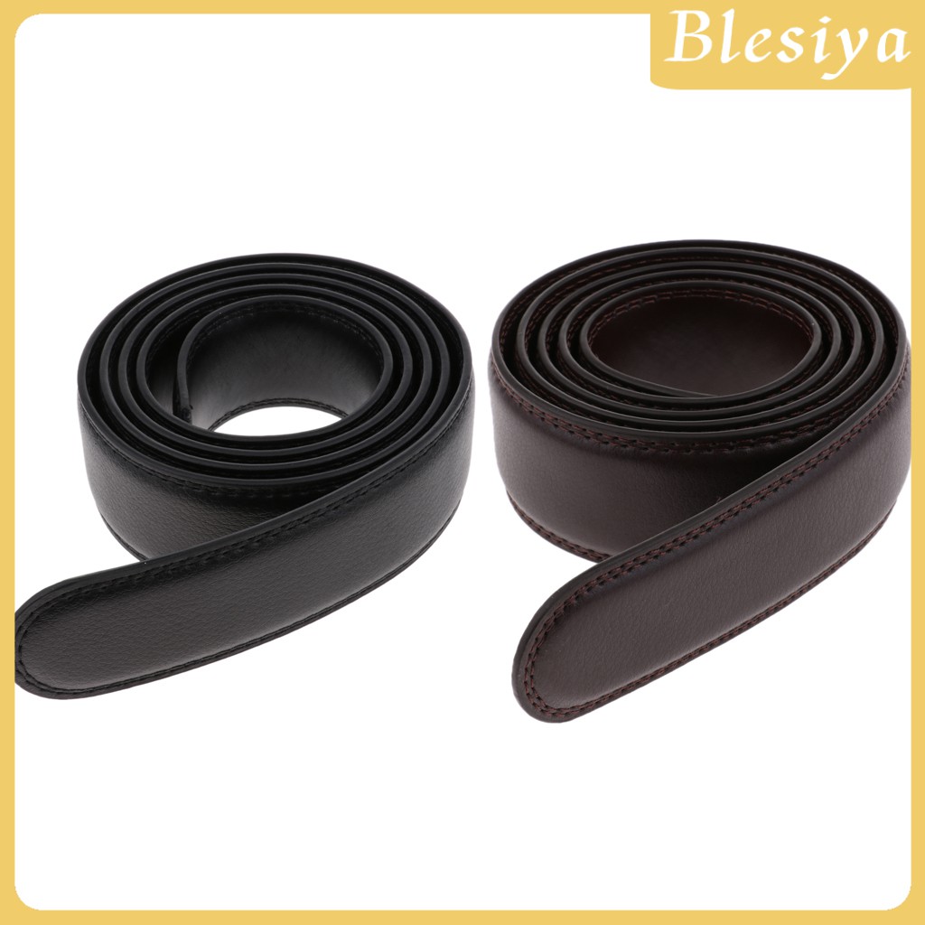 Thắt Lưng Da Khóa Tự Động Màu Nâu/ Đen 115cm Dành Cho Nam