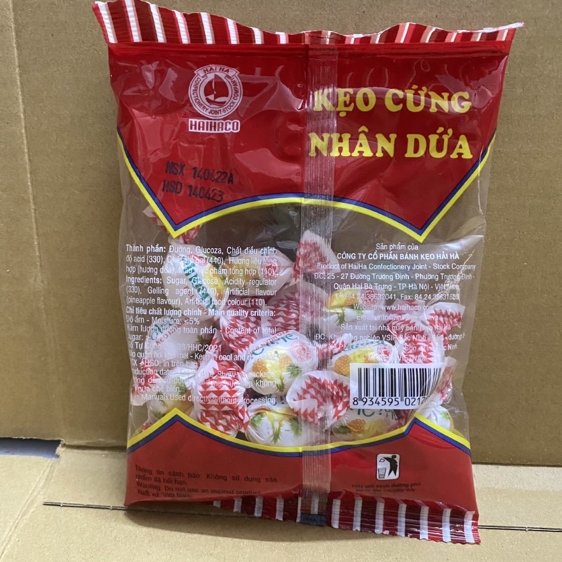 Túi Kẹo Ngậm Viên Cứng Hải Hà