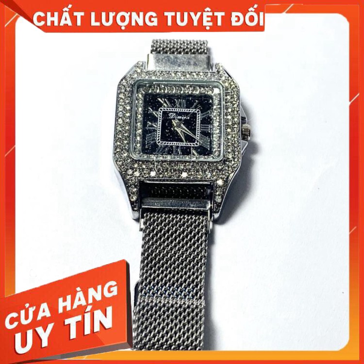 HÀNG NHẬP KHẨU -  [CHÍNH HÃNG]-[FREESHIP] -  Đồng Hồ Nữ - Dimini Sang Trọng - Dây Thép - Hàng Nhập Khẩu