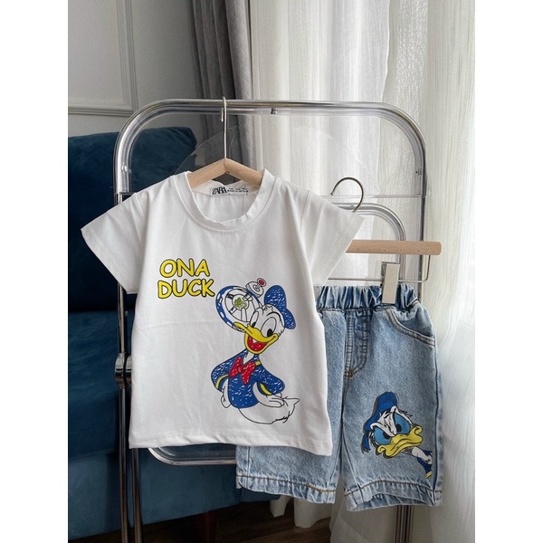 Bộ áo vịt + quần jean BT
