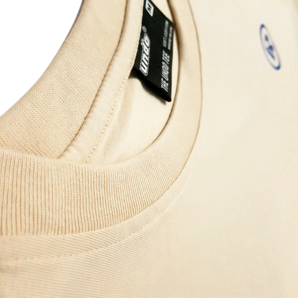 Áo Thun Unisex Undo Uners Màu Kem Vàng 100% Standard Cotton - Local Brand Chính Hãng