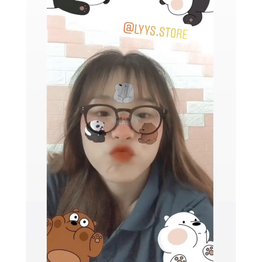 Gọng Kính Cận Nữ Moss Store Mắt Tròn Nhỏ Hot Trend - 1295 | BigBuy360 - bigbuy360.vn
