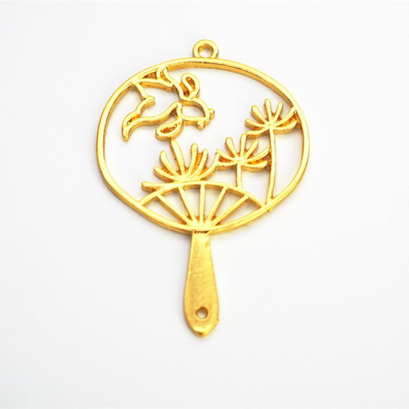 Khung mở hợp kim màu vàng dùng làm trang sức