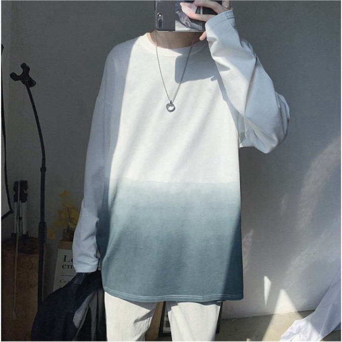 Áo thun dài tay phối màu unisex phong cách uzzang siêu hot | BigBuy360 - bigbuy360.vn