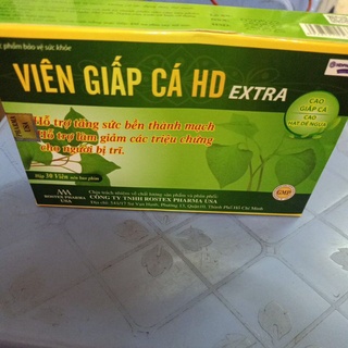 Viên uống giấp cá HD extra (hộp 30viên)