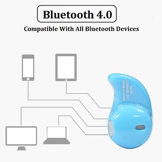Tai Nghe Bluetooth Mini Không Dây Tích Hợp Micro Cho iOS Android