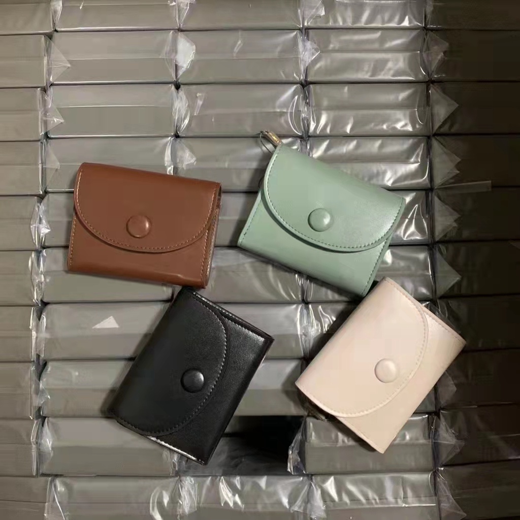 Ví Thời Trang Mùa Xuân Kiểu Dáng Đơn Giản Xinh Xắn 10840441 Ví Ngắn Có Khóa Kéo Đựng Thẻ Đa Năng Tiện Lợi Dễ Sử Dụng