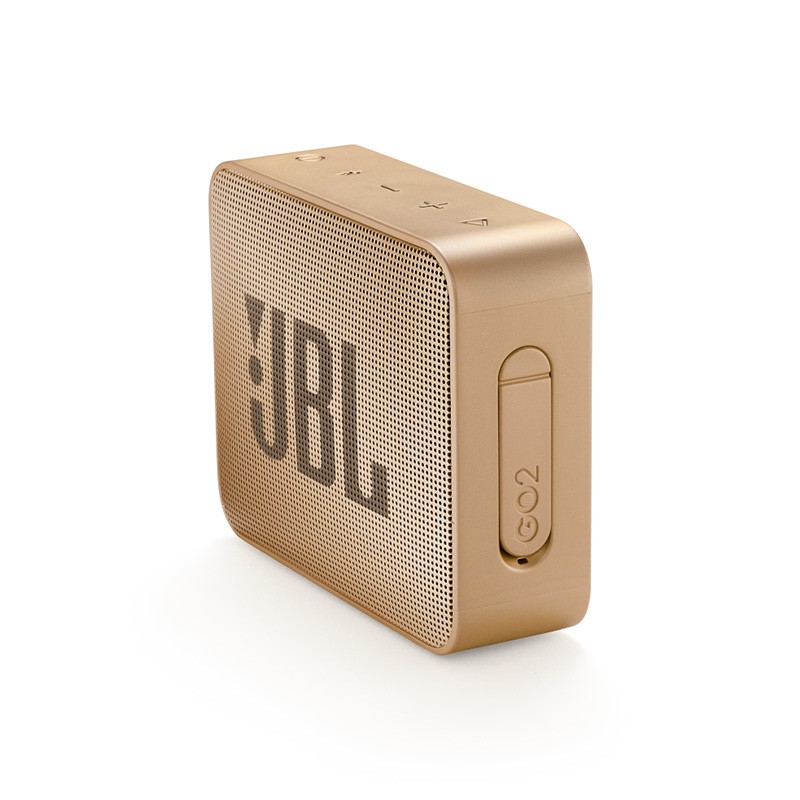 Loa Bluetooth kháng nước JBL GO2 - Màu Đỏ Champagne - Hàng Chính Hãng PGI - Loa Di Động - Bass Mạnh - Kháng Nước Nhẹ