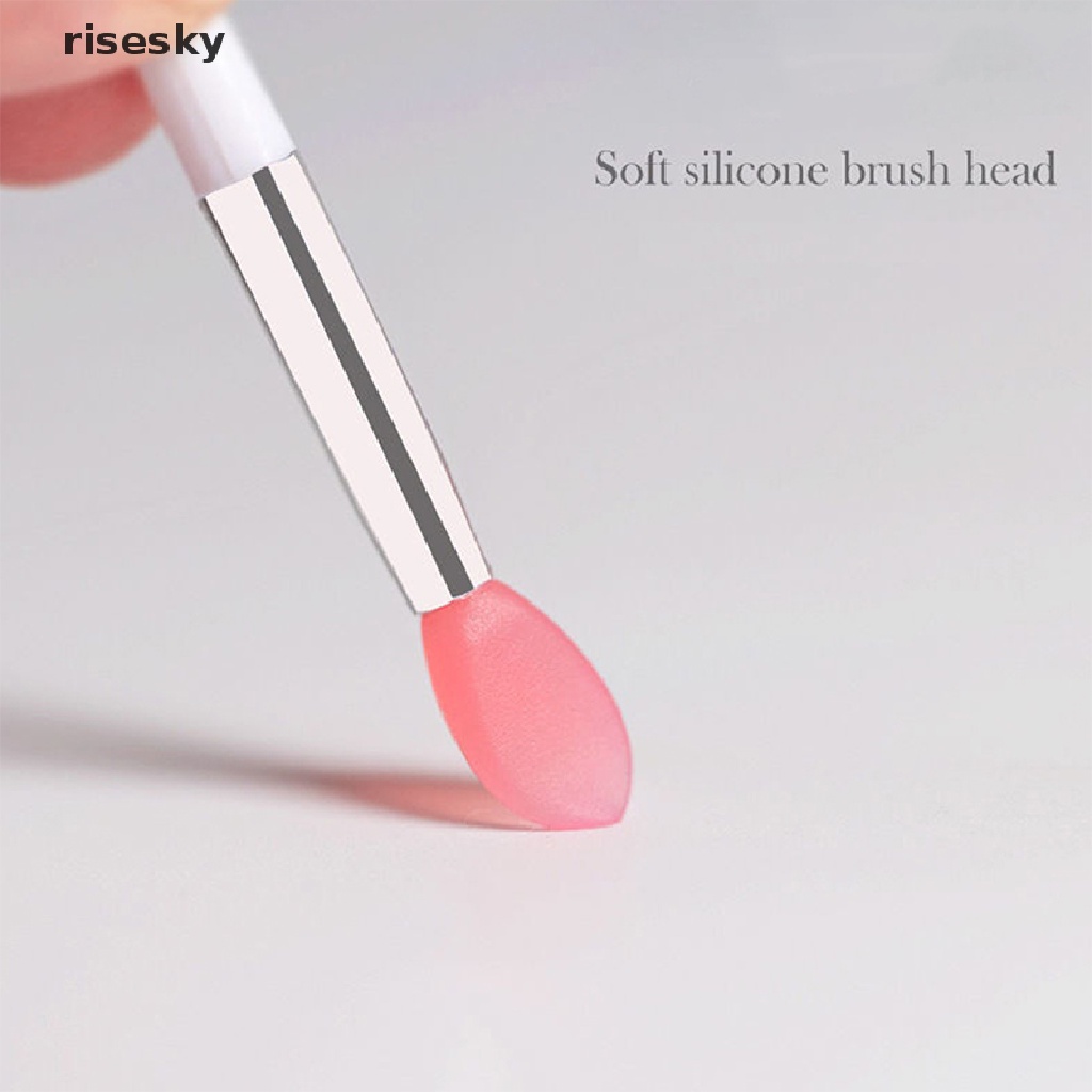 1 Cọ Đắp Son Dưỡng Môi Bằng Silicone Kèm Vỏ Hút Chống Bụi ♨Áo Thun In Hình Thời Trang Năng Động Cho Nữ