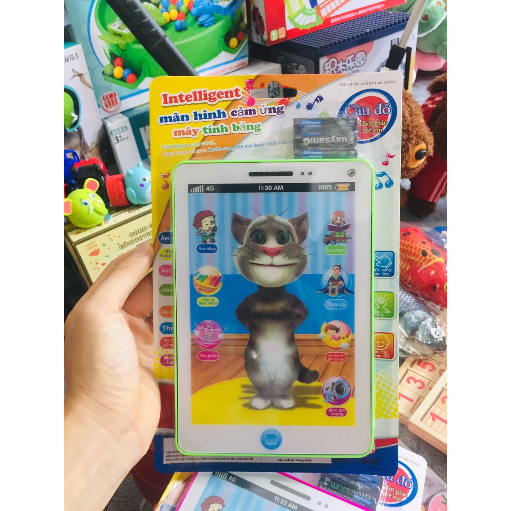 Đồ Chơi Ipad cảm ứng mèo Tom thông minh  cho bé