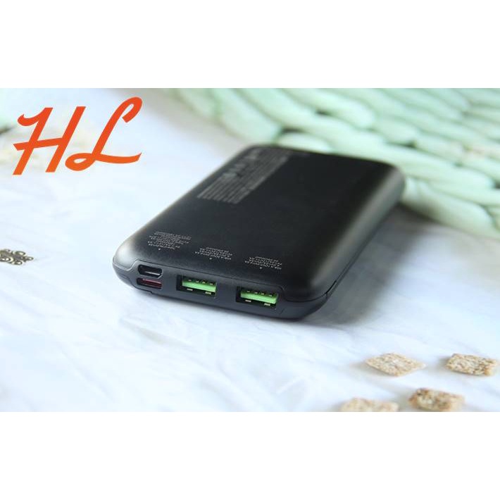 Pin Sạc Dự Phòng Remax RPP-293 10000mAh (2 Inputs 3 Outputs, TypeC PD20W, USB 22.5W) - Hưng Long PC