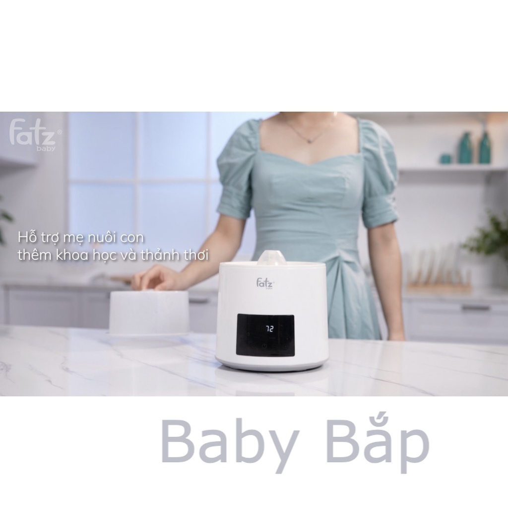 MÁY HÂM SỮA TIỆT TRÙNG ĐIỆN TỬ 4 BÌNH - QUATRO 1 - FATZ BABY FB3015CY