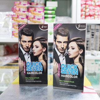 Thuốc nhuộm tóc phủ bạc Quick Seven Hàn Quốc