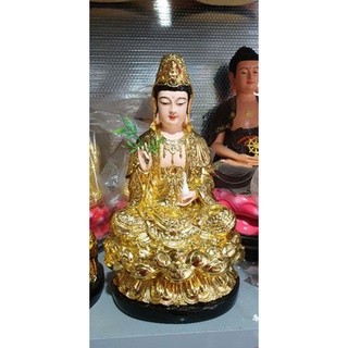 Tượng Quan Âm 50cm dát vàng