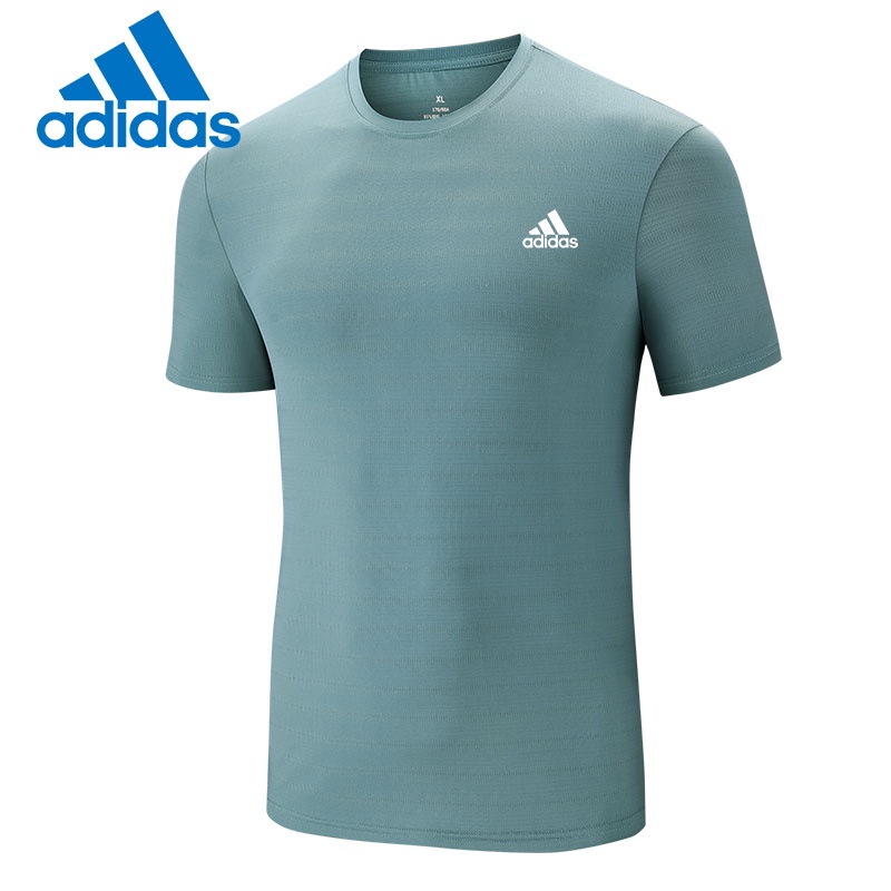 Adidas Áo Thun Thể Thao Ngắn Tay Thoáng Khí Mau Khô Cho Nam