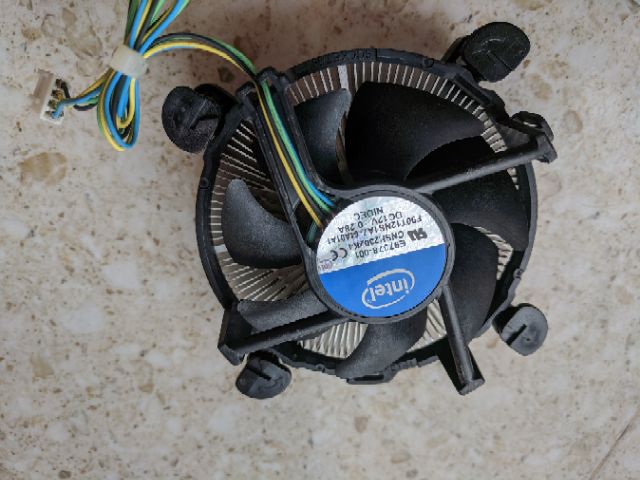 Quạt làm mát CPU lõi đồng socket 1155,1156,1150,1151 chính hãng Intel