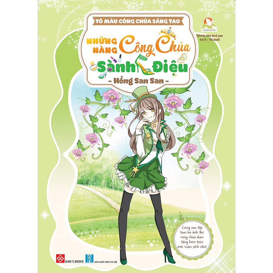 Sách - Tô màu công chúa sáng tạo