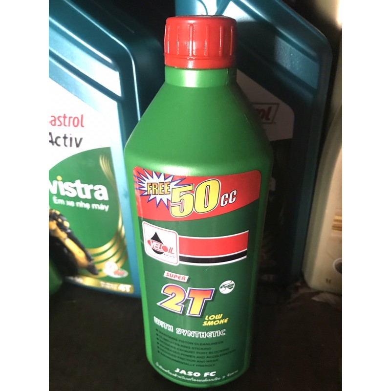 (ĐƯỢC TRỢ GIÁ)NHỚT 2 THÌ THÁI (siêu thơm) 500ml có tặng thêm 50ml