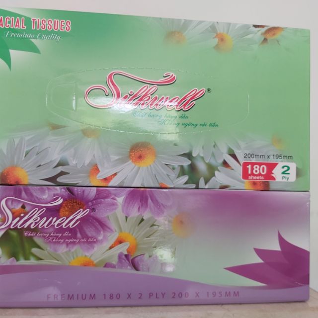 Giấy hộp silkwell 180 tờ