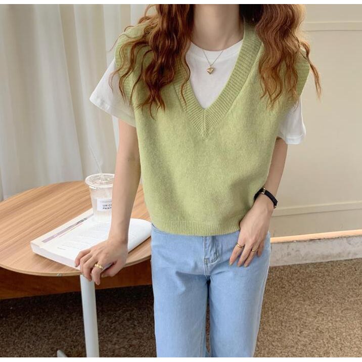 Áo Khoác Ghi Lê Chất Len Thời Trang Sành Điệu Cao Cấp Cho Nữ | BigBuy360 - bigbuy360.vn