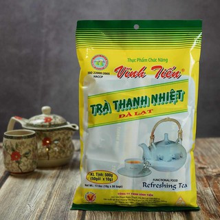 Combo 2 gói Trà Thanh Nhiệt Vĩnh Tiến pha ấm bịch 50 gói 500g
