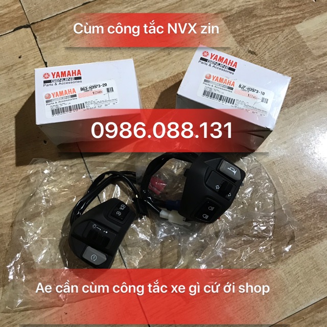 Cùm công tắc NVX zin chính hãng